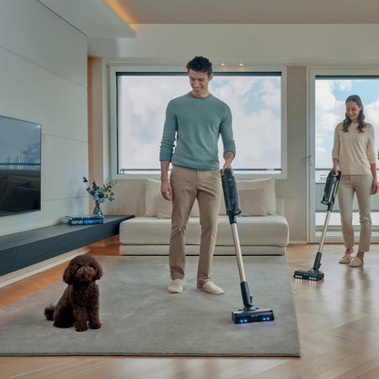 Turbo Sense Cordless Vacuum Cleaner with Anti Hair Wrap