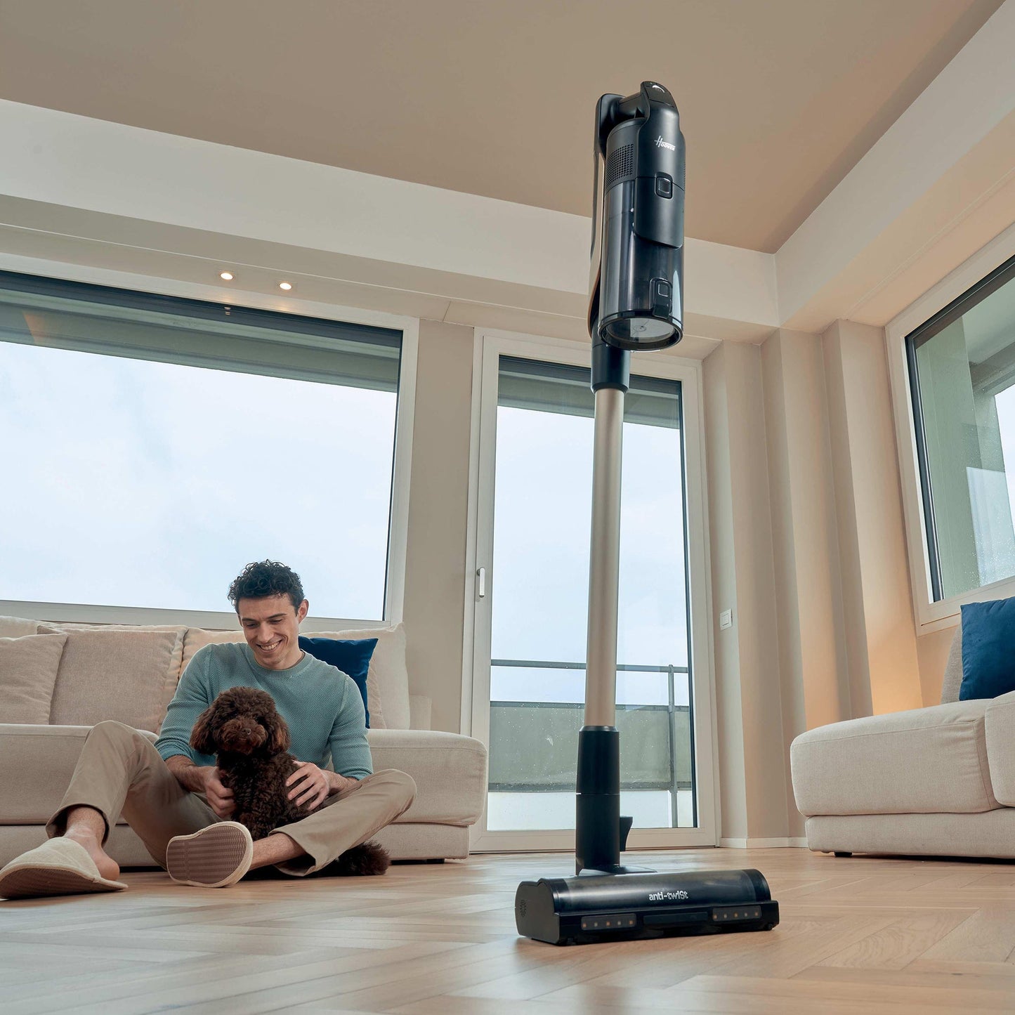 Turbo Sense Cordless Vacuum Cleaner with Anti Hair Wrap
