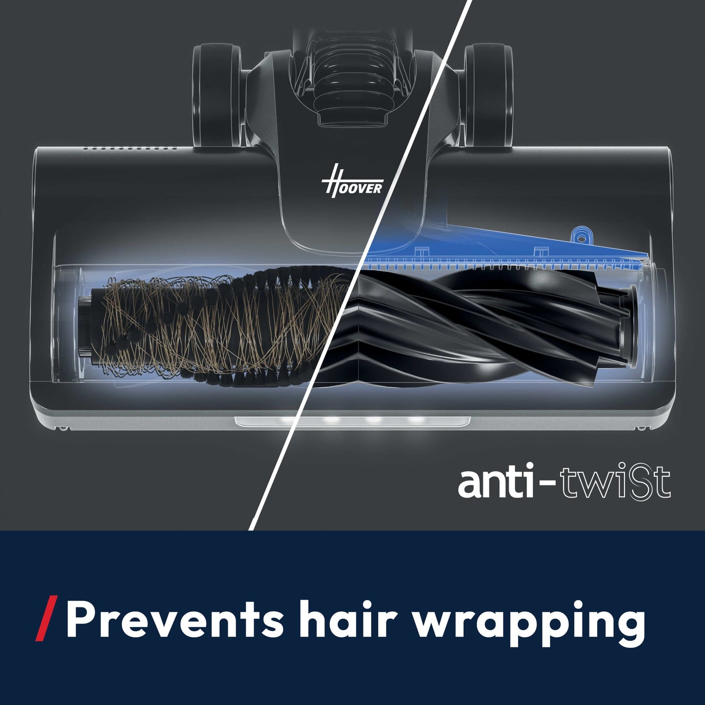 Cordless Vacuum Cleaner with Anti Hair Wrap