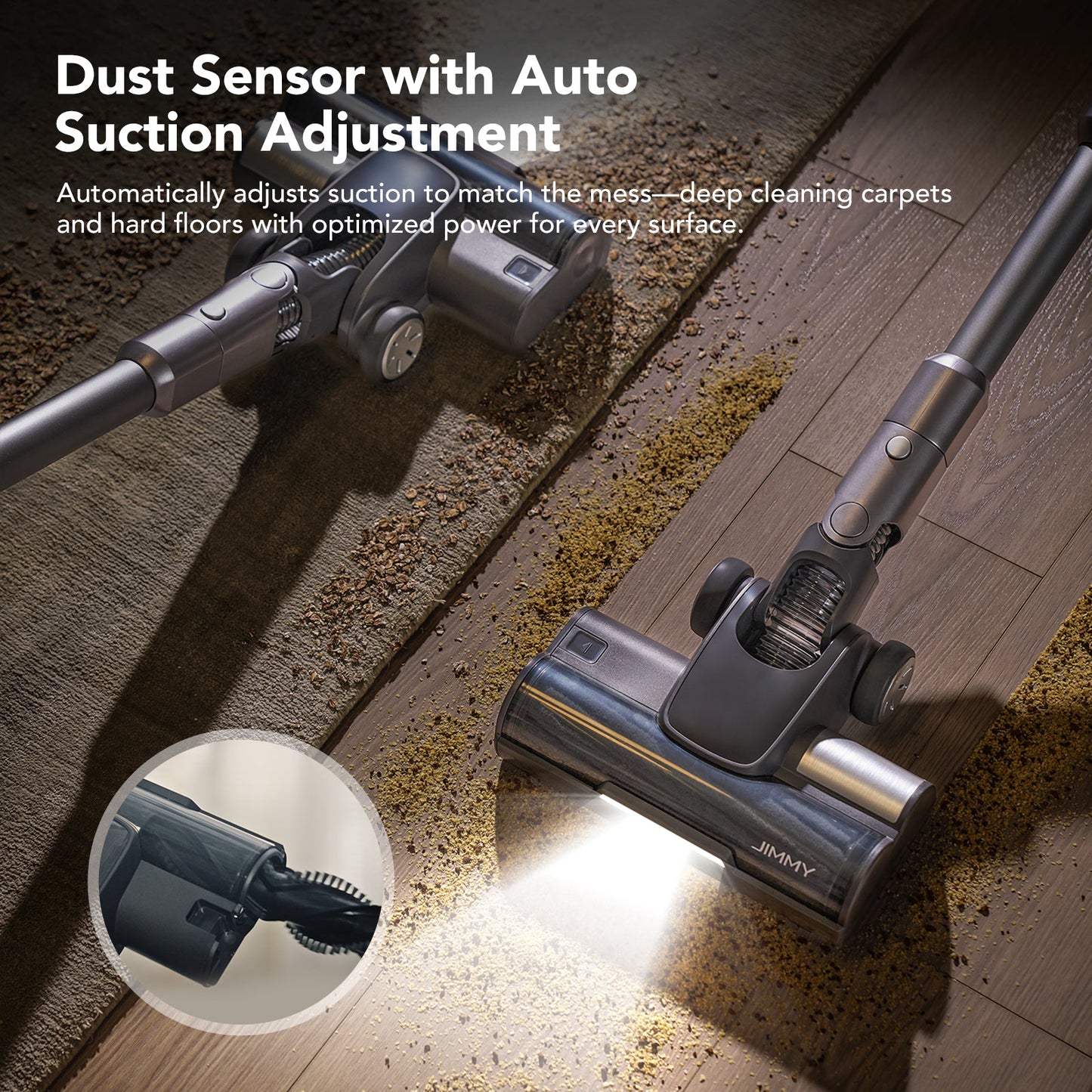 H11 Pro draadloze steelstofzuiger