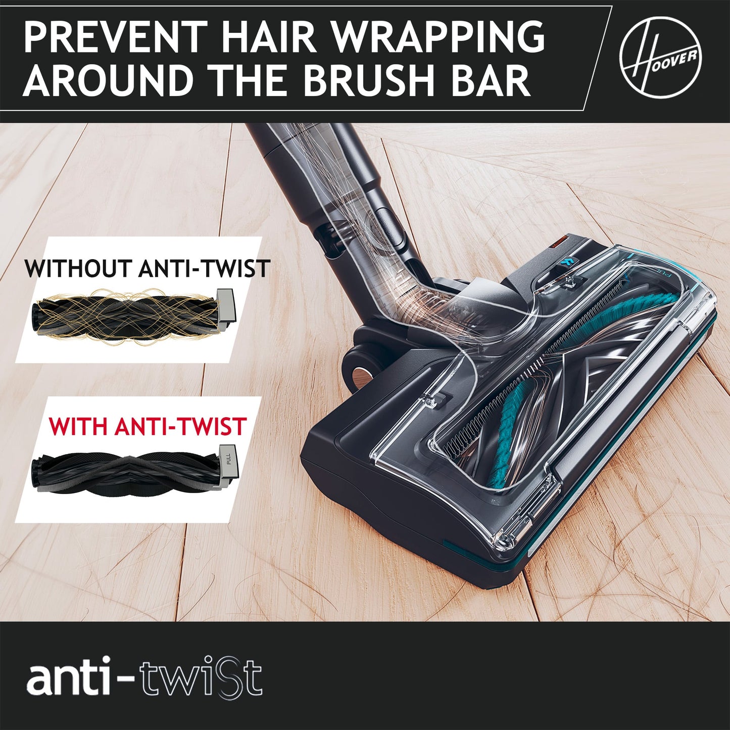 Cordless Vacuum Cleaner with Anti Hair Wrap & ULTRA COMPACT X3™