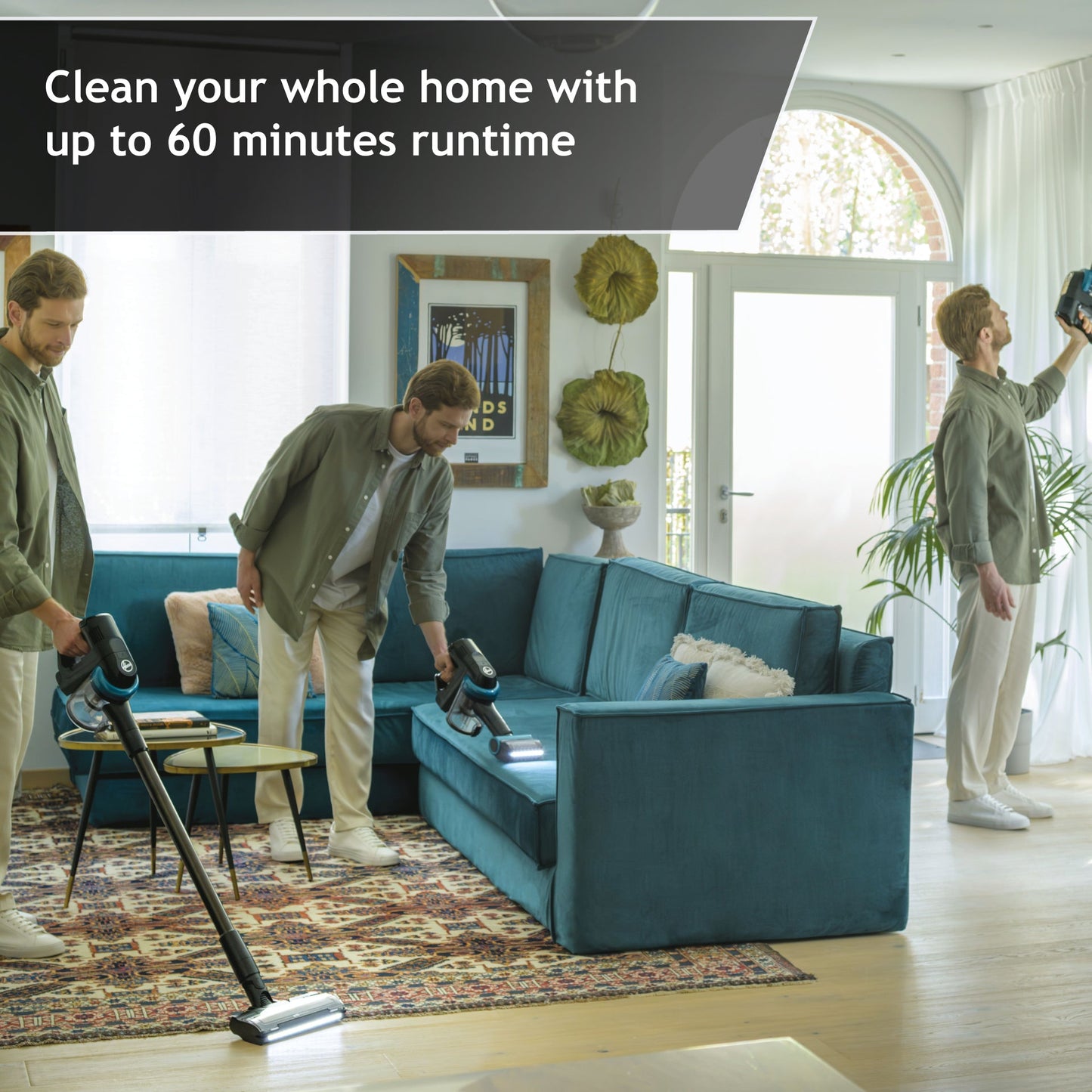 Cordless Vacuum Cleaner with Anti Hair Wrap