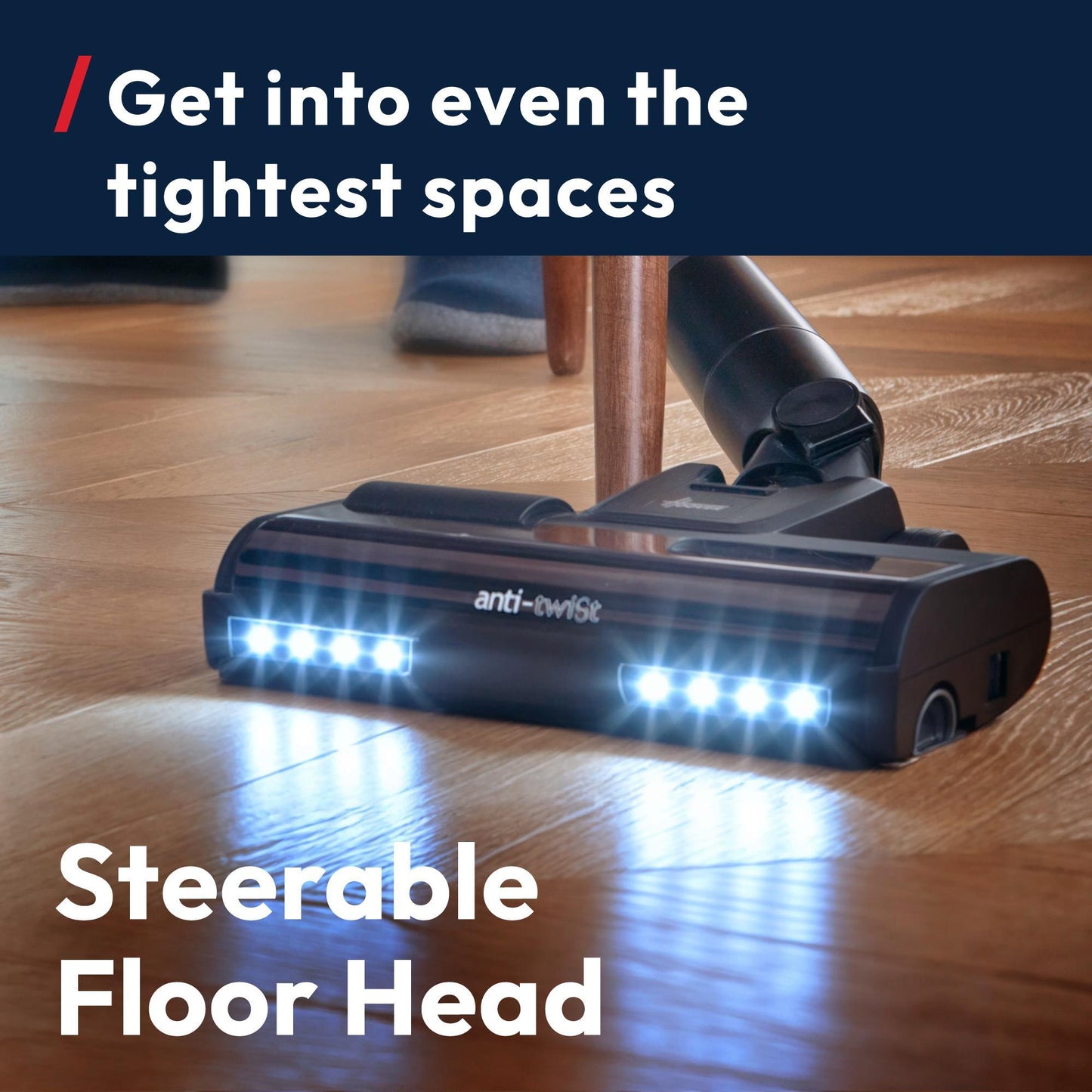 Power Move Cordless Vacuum Cleaner with 3x Power & Anti Hair Wrap