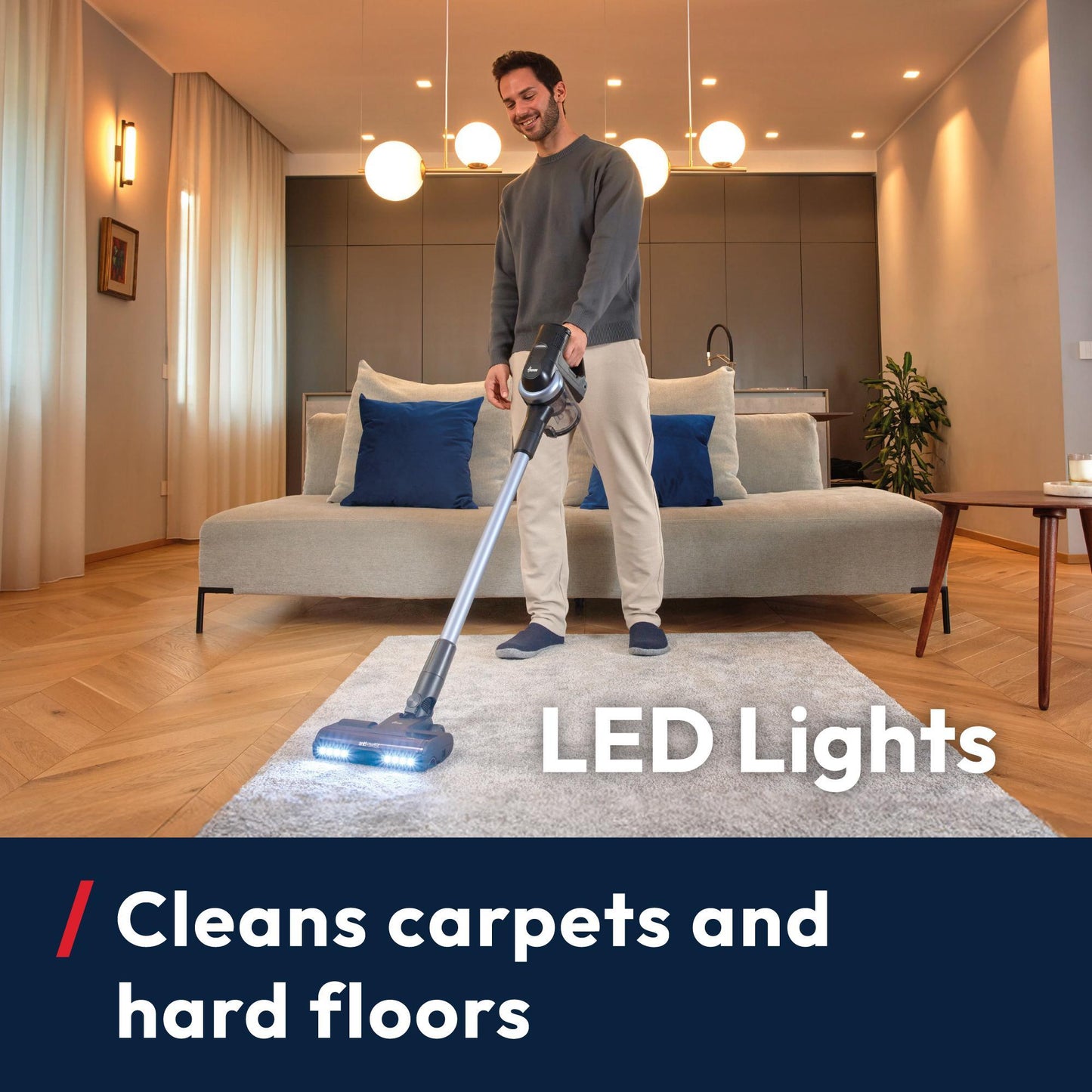 Power Move Cordless Vacuum Cleaner with 3x Power & Anti Hair Wrap