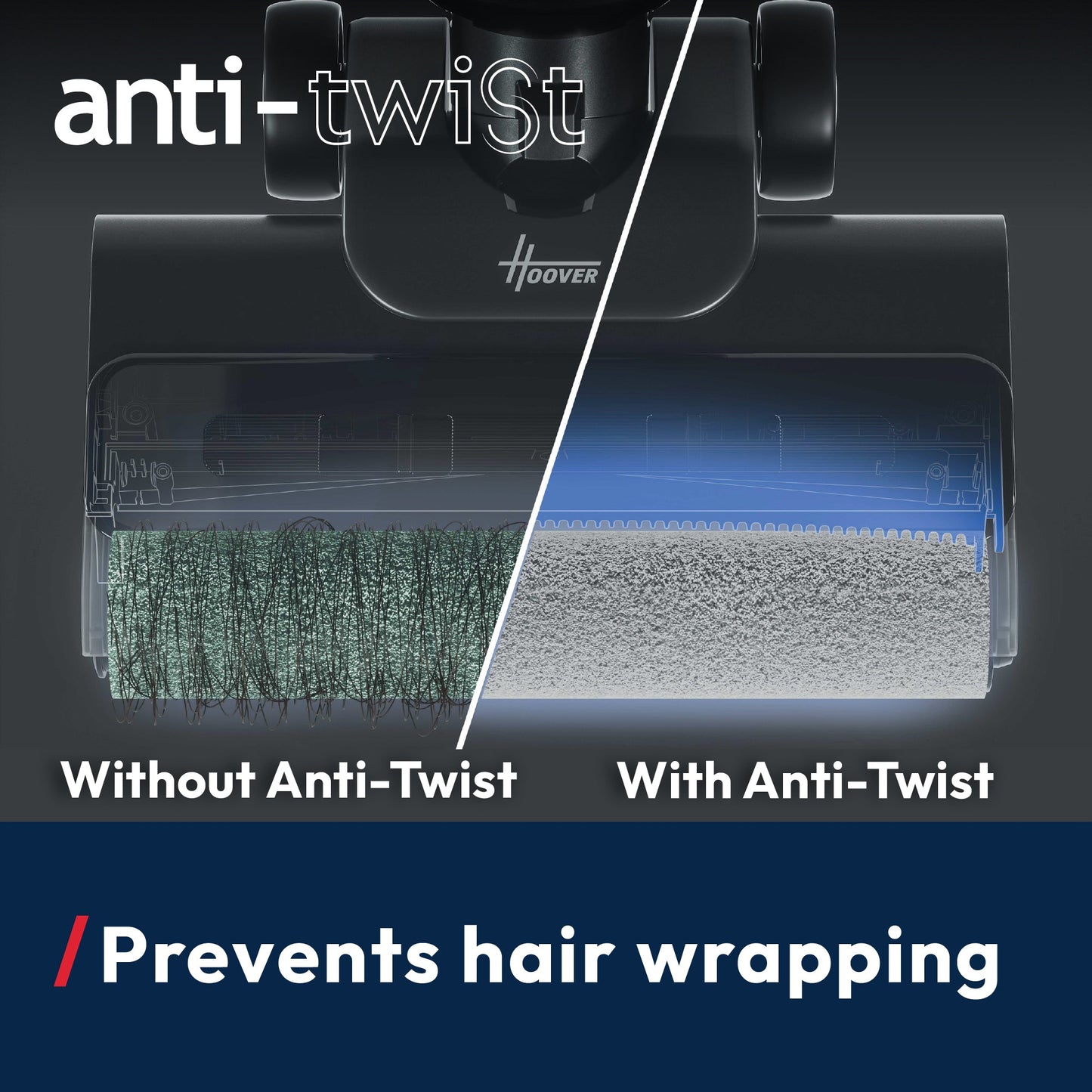 Turbo Clean Wet & Dry Cordless Floor Washer & Vacuum with Anti Hair Wrap