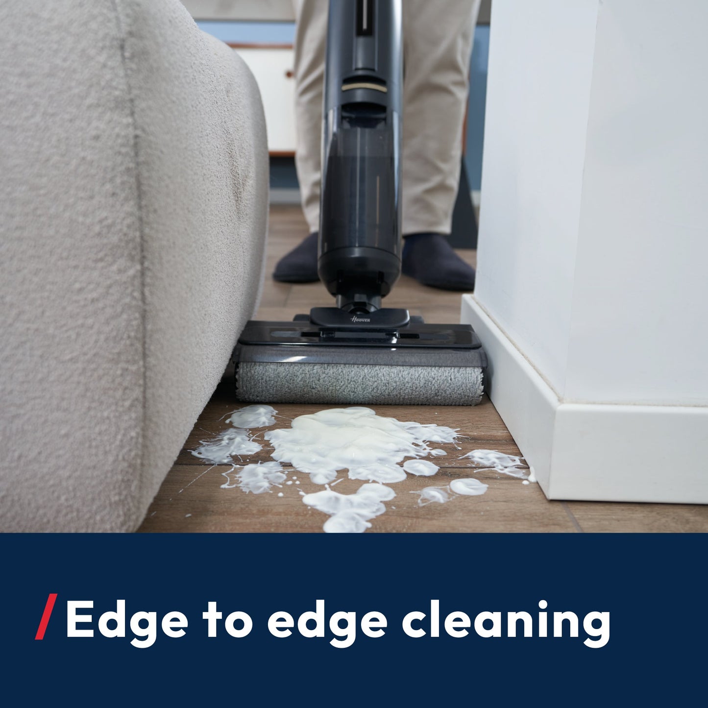 Turbo Clean Wet & Dry Cordless Floor Washer & Vacuum with Anti Hair Wrap